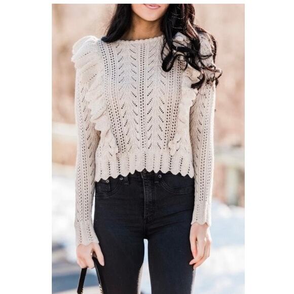 Rachel Parcell Wool Sweater - Picture 1 of 8